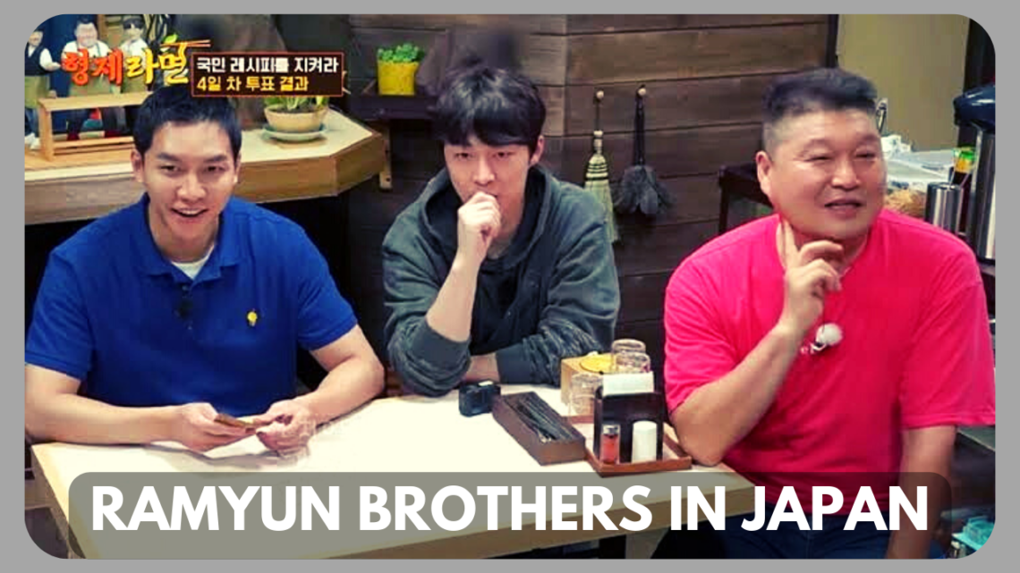 Ramyun Brothers in Japan